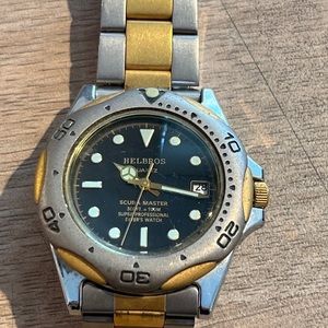 HELBROS SCUBA MASTER DIVE WATCH, Mens
